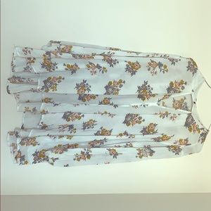 Free people floral tunic